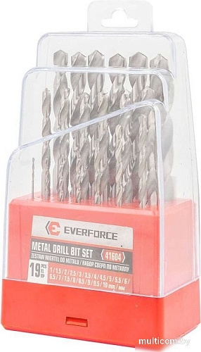 Набор сверл Everforce EF-41604 (60669)