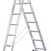 Лестница-стремянка Алюмет двухсекционная универсальная 5206 2x6