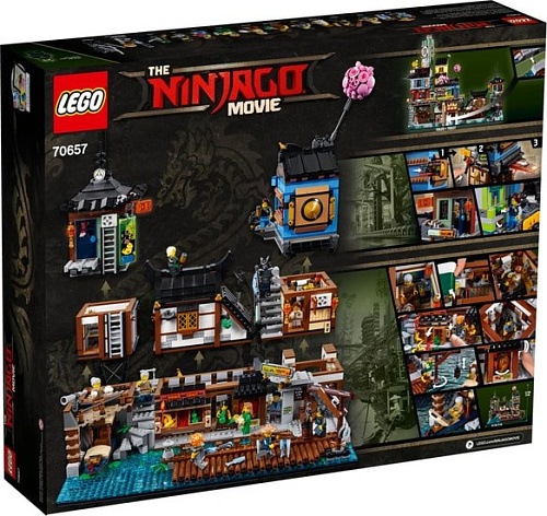 Конструктор LEGO Ninjago 70657 Порт Сити