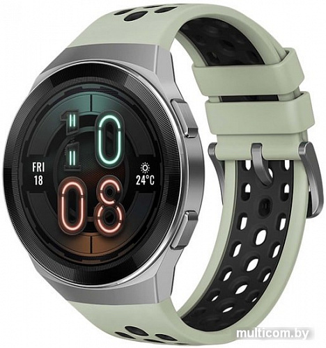 Умные часы Huawei Watch GT 2e Active HCT-B19 (черный/зеленый)