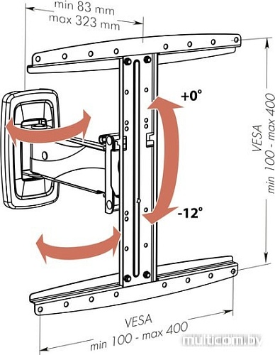 Кронштейн Vobix VX-5533B