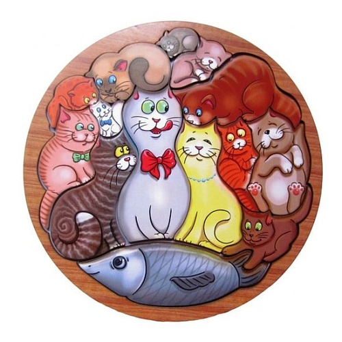 Мозаика/пазл Smile Decor Коты П014