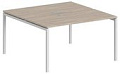 Стол Norden 160x143.8x75 SG.246.OL.44.WH (белый/дуб светлый)