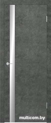 Юркас Stark ST12 ДО 60x200 (бетон темный/зеркало)