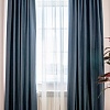 Комплект штор Decoretto Нубук Джинсовый НДС-К25 2.13x2.5 м (синий, 2 шт)
