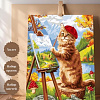 Картина по номерам ILikeGift Маленький художник H198