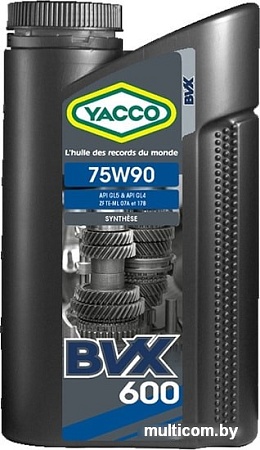 Yacco BVX 600 75W-90 1л