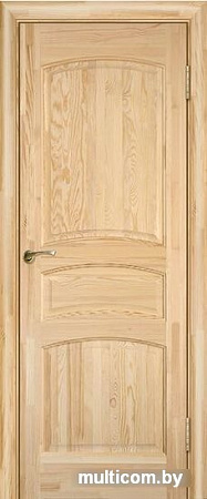 Межкомнатная дверь Юркас ПМЦ № 16 ДГ 70x200 (сосна неокрашенная)