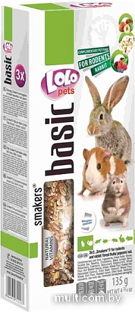Лакомство для грызунов Lolo Pets Smakers LO-71113 135 г