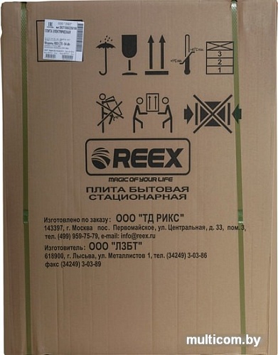 Кухонная плита Reex CTE-54 sBn