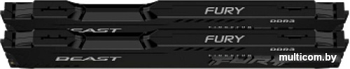 Оперативная память Kingston FURY Beast 2x8GB DDR3 PC3-12800 KF316C10BBK2/16