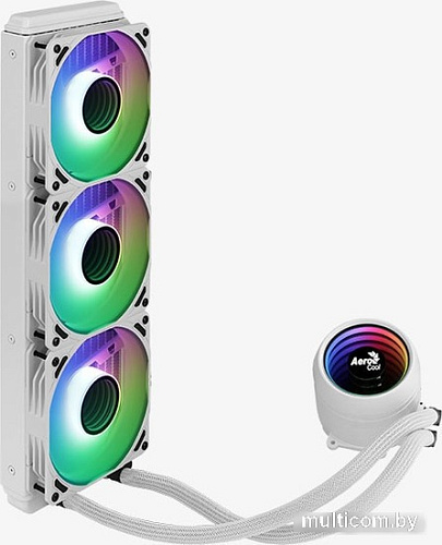 Жидкостное охлаждение для процессора AeroCool Mirage L360 (белый)