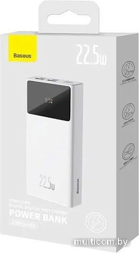 Внешний аккумулятор Baseus Star-Lord 20000mAh (белый)