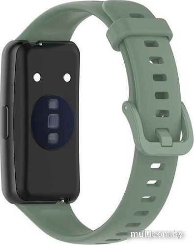 Ремешок Rumi силиконовый для Huawei Band 7 (шалфейно-зеленый)