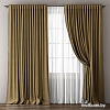 Комплект штор и гардин Pasionaria Омма 480x230 (3 шт, песочный)
