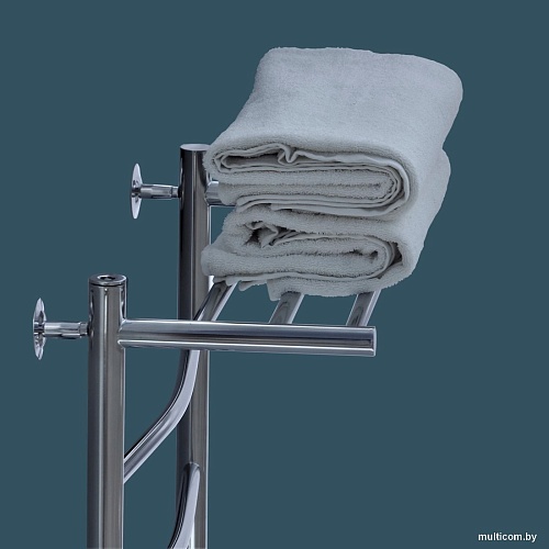 Полотенцесушитель Granula Евро Дуга 50x80 с полкой (нижнее подключение)