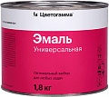 Эмаль Цветогамма ПФ-115 ТУ 1.8 кг (красный)