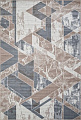 Ковер для жилой комнаты Merinos Sierra F354-STAN-BEIGE-BLUE (1х2)