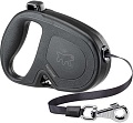 Поводок-рулетка Ferplast Flippy One Tape L 75094217 (черный)
