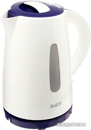 Электрочайник ЭлБЭТ EK 1.7-01P (белый/фиолетовый)