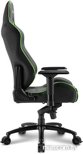 Кресло Sharkoon Shark Skiller SGS3 BK/GN (черный/зеленый)