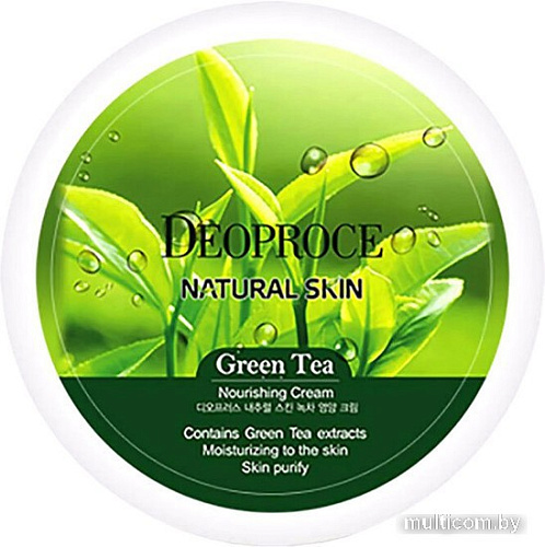 Deoproce Крем для лица Deoproce Natural Skin Green Tea Nourishing 100 мл