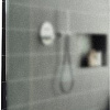 Душевая стенка MaybahGlass 89x195 MGD-690-5ш (сатин стекло/хром матовый)