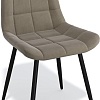 Стул Kenner 154 KS (черный/микровелюр капучино)