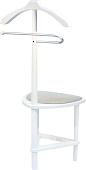 Стойка для одежды Импэкс Leset Атланта со стулом (белый)