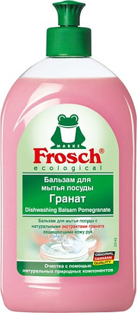 Средство для мытья посуды Frosch Гранат 500 мл