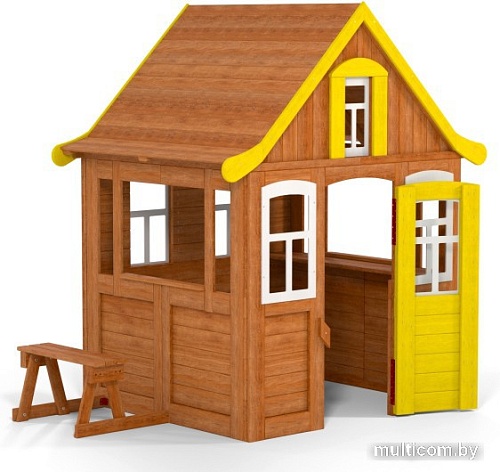 Игровой домик Красная звезда Цветочный Р920-4