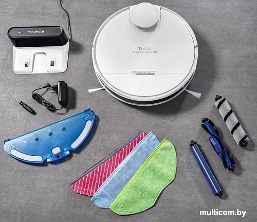 Робот-пылесос Tefal X-plorer Serie 95 Total Care RG7987WH