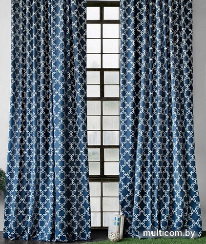 Комплект штор Pasionaria Тристан 340x230 (2 шт, синий)