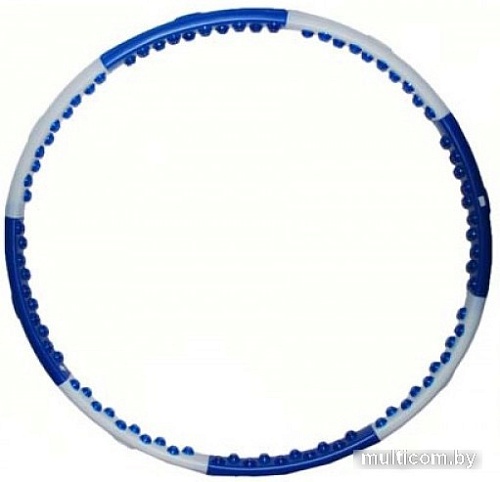 Массажный обруч ZEZ Sport O-MDD-2 1.8кг (белый/синий)