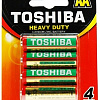 Батарейки Toshiba Heavy Duty R6KG