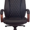 Кресло Бюрократ T-9924WALNUT (черный)