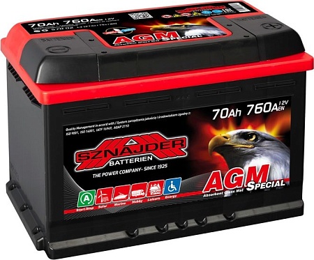 Sznajder Special AGM 70 R (70 А&middot;ч)