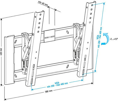 Кронштейн Holder LCD-T4608