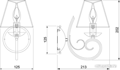 Бра Bogate's Severina 280/1