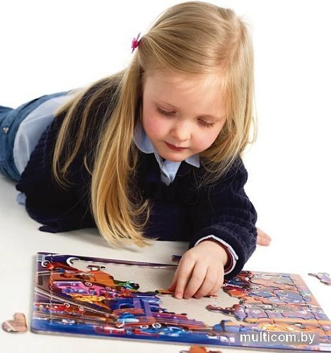 Пазл Larsen Машины US19