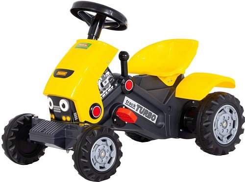 Педальная машинка Полесье Каталка-трактор с педалями Turbo-2 89335