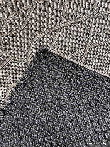 Ковер для жилой комнаты Linea Hali Gabardine K5099B-COFFEE (1.5x2.3)