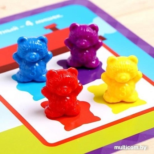 Развивающая игра Zabiaka Умные мишки 4959588