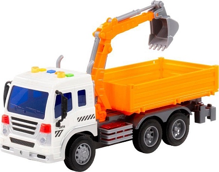 Экскаватор Полесье Сити 96005 (оранжевый)