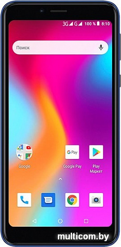 Смартфон TeXet TM-5583 Pay 5.5 3G (синий)