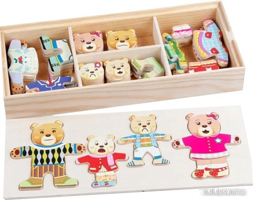 Головоломка Top Goods Мишкина семья 201342