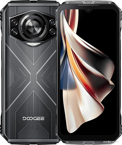 Смартфон Doogee S Cyber 8GB/256GB (черный/серебристый)