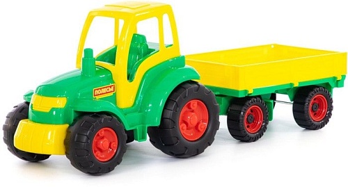 Полесье Чемпион трактор с прицепом 0551