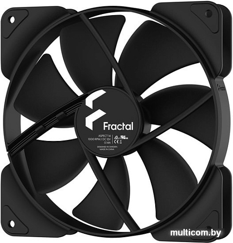 Вентилятор для корпуса Fractal Design Aspect 14 (черный) FD-F-AS1-1401