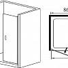 Душевая дверь WeltWasser WW900 900К2-90